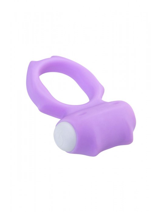 Фиолетовое виброкольцо на пенис Zort - A-toys - в Пушкино купить с доставкой