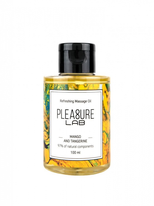 Массажное масло Pleasure Lab Refreshing с ароматом манго и мандарина - 100 мл. - Pleasure Lab - купить с доставкой в Пушкино
