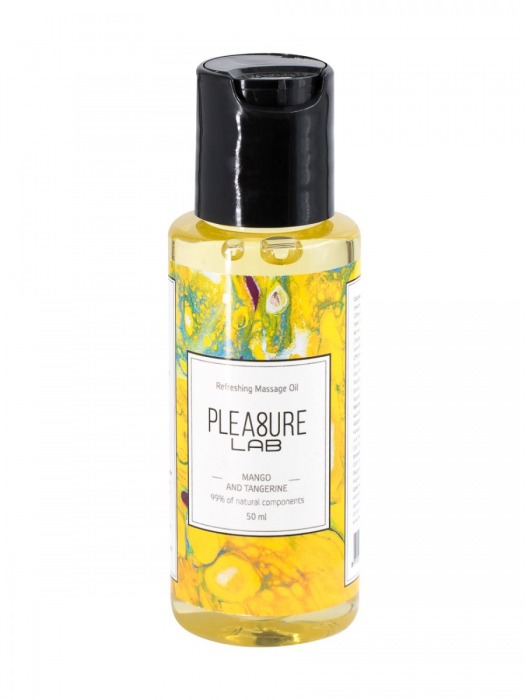 Массажное масло Pleasure Lab Refreshing с ароматом манго и мандарина - 50 мл. - Pleasure Lab - купить с доставкой в Пушкино