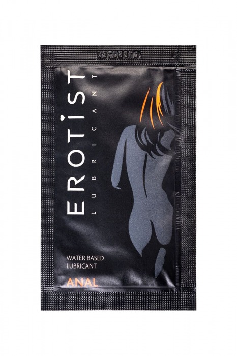 Пробник лубриканта на водной основе Erotist Anal - 4 мл. - Erotist Lubricants - купить с доставкой в Пушкино