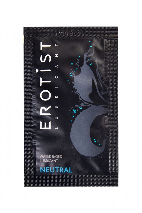 Пробник лубриканта на водной основе Erotist Neutral - 4 мл. - Erotist Lubricants - купить с доставкой в Пушкино