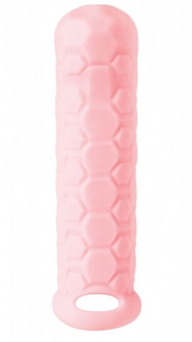 Розовый фаллоудлинитель Homme Long - 15,5 см. - Lola Games - в Пушкино купить с доставкой