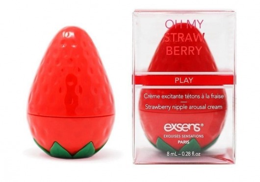 Крем для стимуляции сосков Oh My Strawberry - 8 мл. - Exsens - купить с доставкой в Пушкино