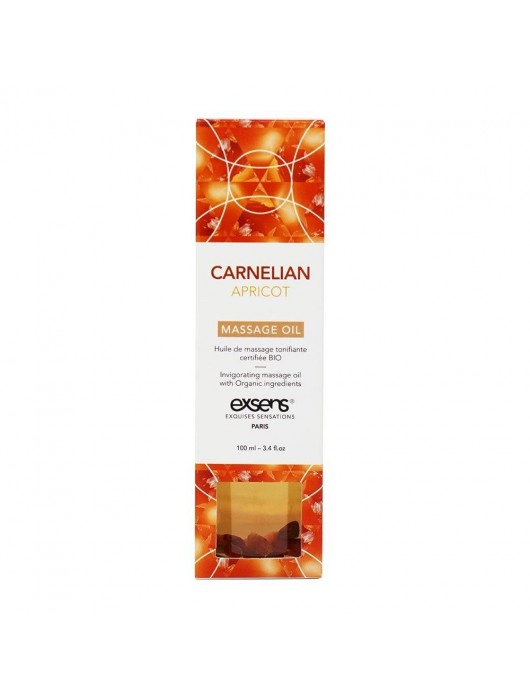 Органическое массажное масло CARNELIAN APRICOT - 100 мл. - Exsens - купить с доставкой в Пушкино