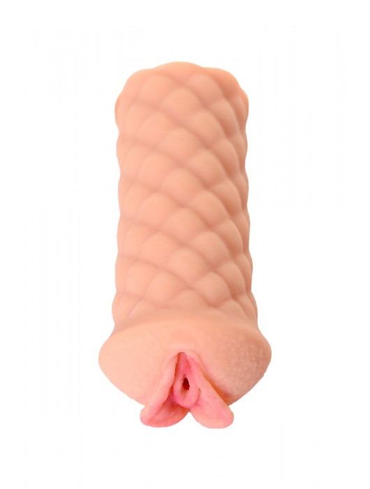 Телесный мастурбатор-вагина Elegance.002 с вибрацией - KOKOS - в Пушкино купить с доставкой