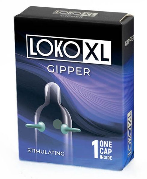 Стимулирующая насадка на пенис LOKO XL GIPPER - Sitabella - в Пушкино купить с доставкой