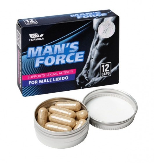 Пищевой концентрат для мужчин MANS FORCE  - 12 капсул - Sitabella - купить с доставкой в Пушкино