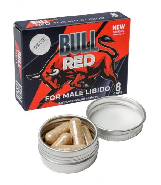 Пищевой концентрат для мужчин BULL RED - 8 капсул - Sitabella - купить с доставкой в Пушкино