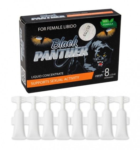 Пищевой концентрат для женщин BLACK PANTER - 8 монодоз (по 1,5 мл.) - Sitabella - купить с доставкой в Пушкино
