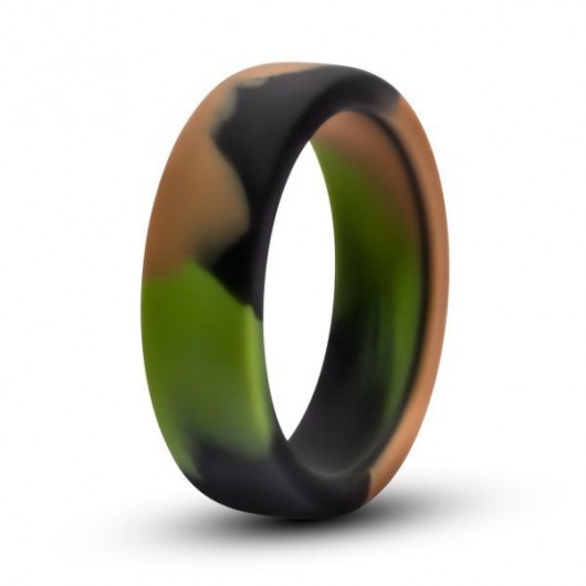 Эрекционное кольцо камуфляжной расцветки Silicone Camo Cock Ring - Blush Novelties - в Пушкино купить с доставкой