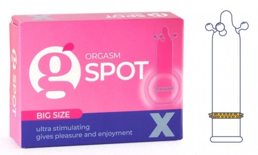 Стимулирующая насадка G-Spot X Big size - Sitabella - купить с доставкой в Пушкино