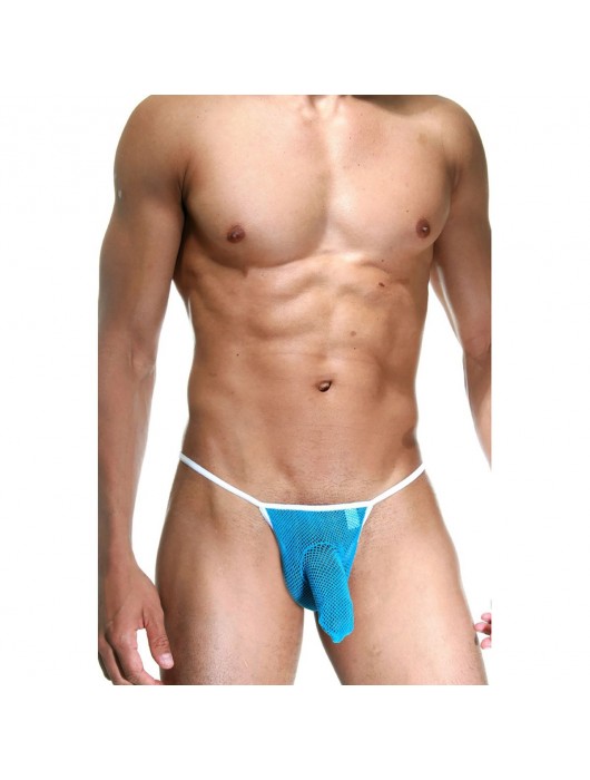 Провокационные мужские трусы-стринги из сетки - La Blinque купить с доставкой