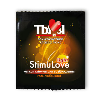 Разогревающий гель-лубрикант Stimulove Light в одноразовой упаковке - 4 гр. - Биоритм - купить с доставкой в Пушкино