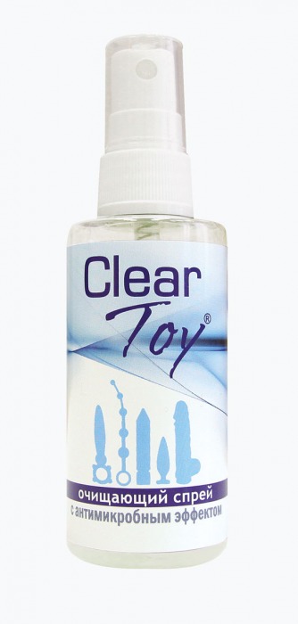 Очищающий спрей Clear Toy с антимикробным эффектом - 100 мл. - Биоритм - купить с доставкой в Пушкино