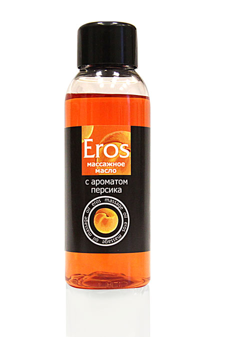 Массажное масло Eros exotic с ароматом персика - 50 мл. - Биоритм - купить с доставкой в Пушкино