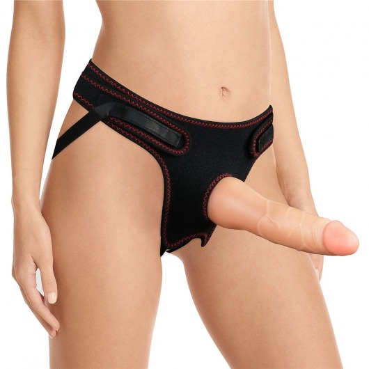 Женский страпон Easy Strapon Set 7.5 - 19 см. - Lovetoy - купить с доставкой в Пушкино