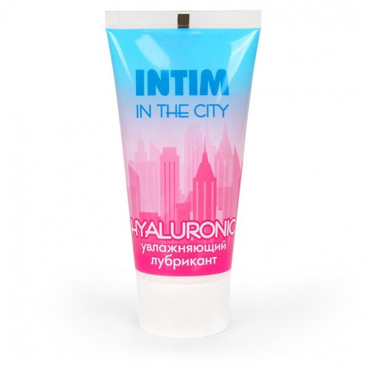 Увлажняющий лубрикант на водной основе Intim in the city Hyaluronic - 60 гр. - Биоритм - купить с доставкой в Пушкино