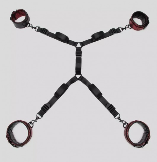 Изысканный набор фиксаций на кровати Reversible Under Mattress Restraint Set - Fifty Shades of Grey - купить с доставкой в Пушкино