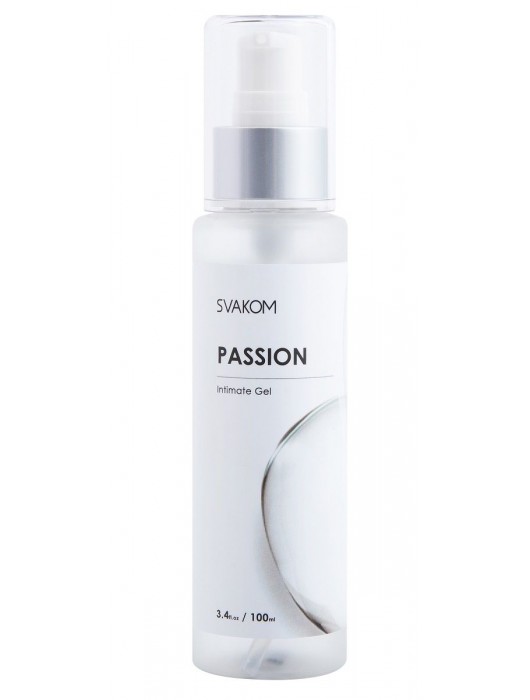 Смазка на водной основе Passion Intimate Gel - 100 мл. - Svakom - купить с доставкой в Пушкино