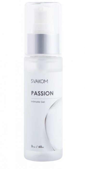 Смазка на водной основе Passion Intimate Gel - 60 мл. - Svakom - купить с доставкой в Пушкино