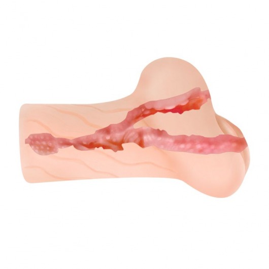 Мастурбатор без вибрации - вагина и анус - Baile - в Пушкино купить с доставкой