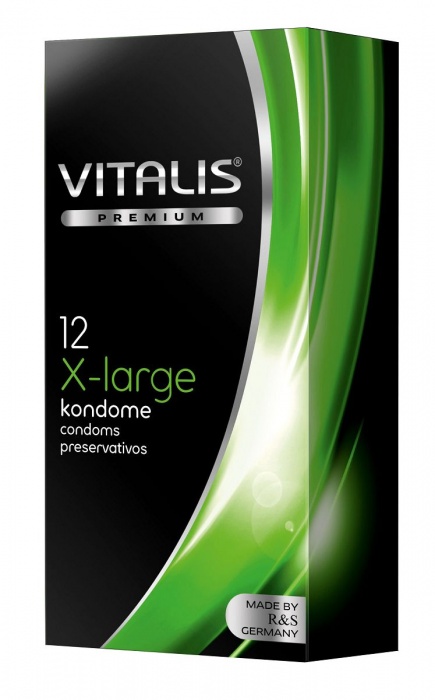 Презервативы увеличенного размера VITALIS PREMIUM x-large - 12 шт. - Vitalis - купить с доставкой в Пушкино