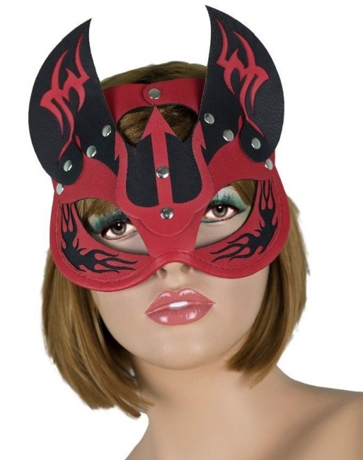 Маска дьяволицы с рожками - LOVETOY (А-Полимер) - купить с доставкой в Пушкино