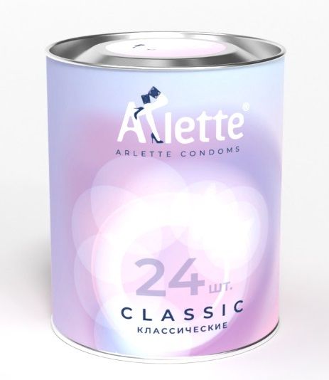 Классические презервативы Arlette Classic - 24 шт. - Arlette - купить с доставкой в Пушкино