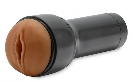 Коричневый мастурбатор-вагина Feel Stroker - Kiiroo - в Пушкино купить с доставкой
