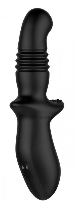Черный вибромассажер простаты Nexus Thrust с возвратно-поступательными движениями - Nexus Range - в Пушкино купить с доставкой