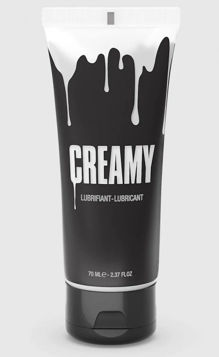 Смазка на водной основе Creamy с консистенцией спермы - 70 мл. - Strap-on-me - купить с доставкой в Пушкино
