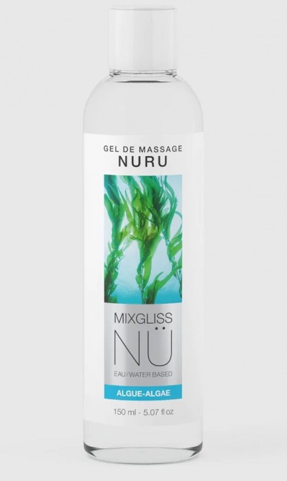 Массажный гель на водной основе Mixgliss NU Algae - 150 мл. - Mixgliss - купить с доставкой в Пушкино