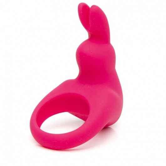 Розовое эрекционное виброкольцо Happy Rabbit Rechargeable Rabbit Cock Ring - Happy Rabbit - в Пушкино купить с доставкой