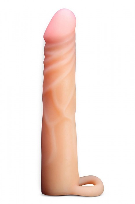 Телесная насадка на пенис Cock Xtender - 17,7 см. - Blush Novelties - в Пушкино купить с доставкой