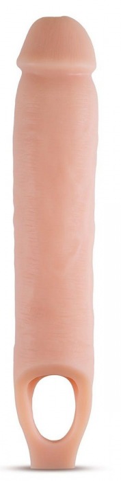 Телесная насадка на пенис 11.5 Inch Cock Sheath Penis Extender - 29,2 см. - Blush Novelties - в Пушкино купить с доставкой