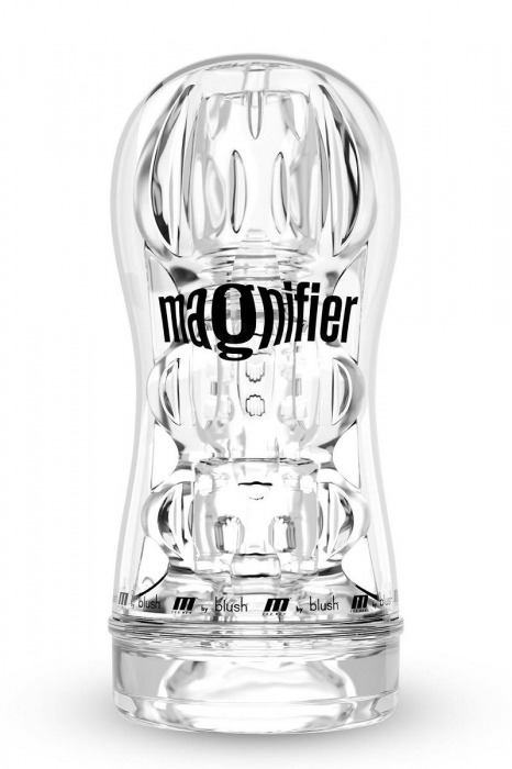 Прозрачный мастурбатор Soft and Wet Magnifier - Blush Novelties - в Пушкино купить с доставкой
