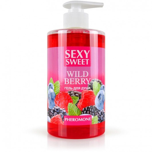 Гель для душа Sexy Sweet Wild Berry с ароматом лесных ягод и феромонами - 430 мл. -  - Магазин феромонов в Пушкино