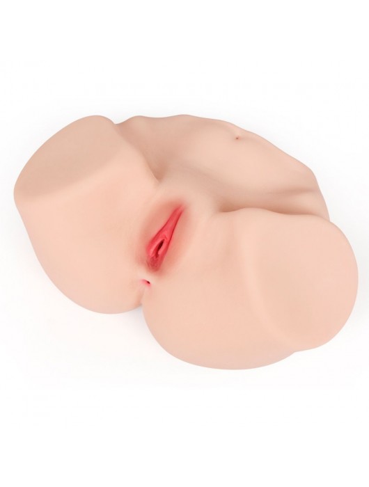 Телесный мастурбатор-полуторс Maria Onehole Real Vagina с двойным слоем материала - KOKOS - в Пушкино купить с доставкой