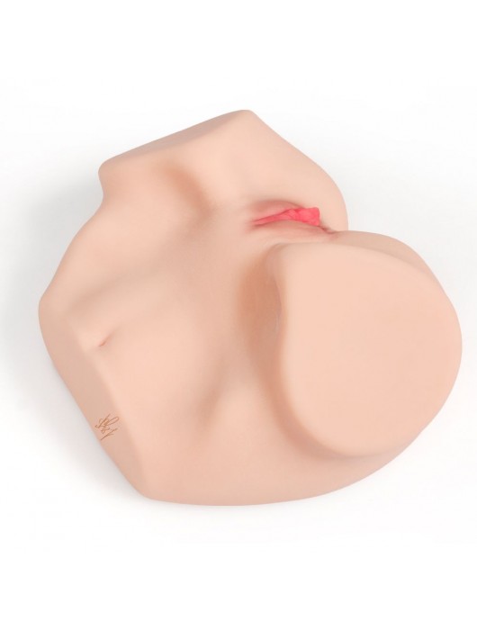 Телесный мастурбатор-полуторс Maria Onehole Real Vagina с двойным слоем материала - KOKOS - в Пушкино купить с доставкой