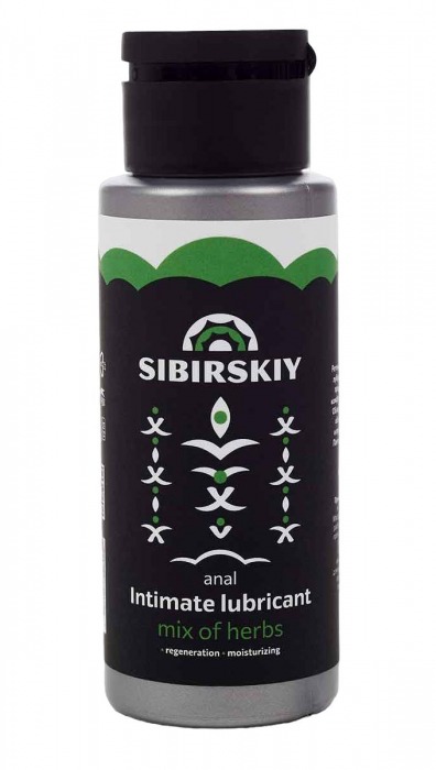 Анальный лубрикант на водной основе SIBIRSKIY с ароматом луговых трав - 100 мл. - Sibirskiy - купить с доставкой в Пушкино