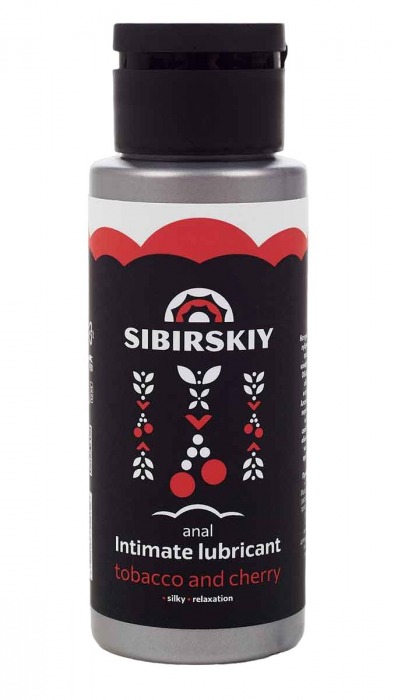 Анальный лубрикант на водной основе SIBIRSKIY с ароматом вишни и табака - 100 мл. - Sibirskiy - купить с доставкой в Пушкино