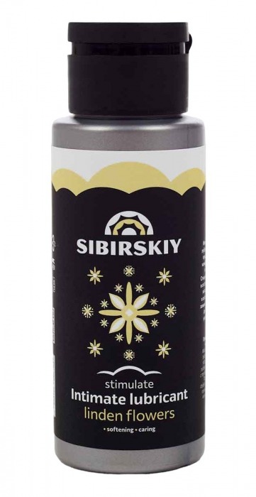 Возбуждающий интимный лубрикант SIBIRSKIY с ароматом цветков липы - 100 мл. - Sibirskiy - купить с доставкой в Пушкино