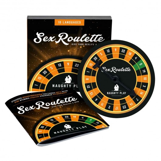 Настольная игра-рулетка Sex Roulette Naughty Play - Tease&Please - купить с доставкой в Пушкино