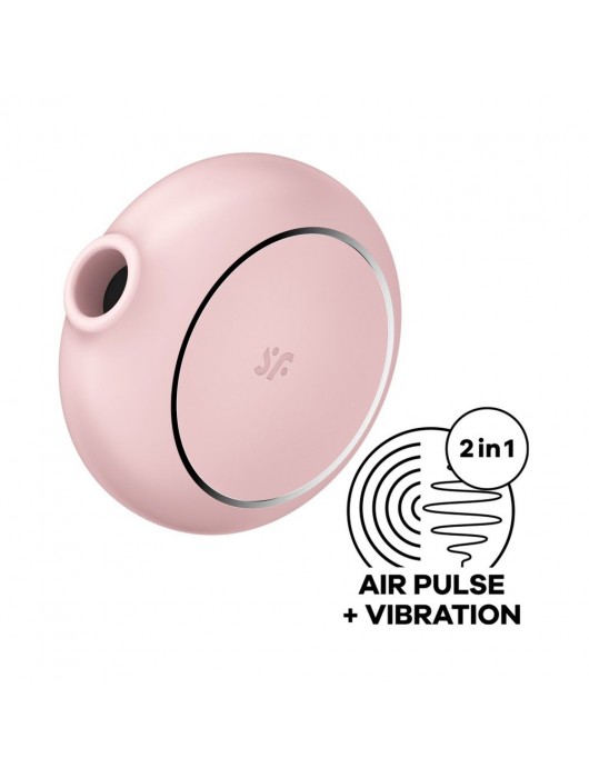 Розовый клиторальный стимулятор Pro To Go 3 - Satisfyer