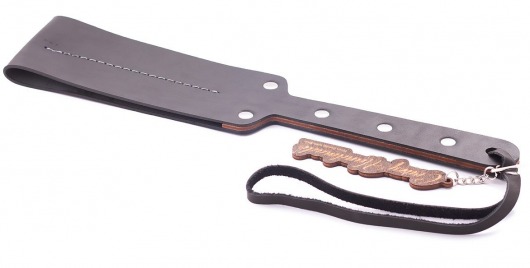 Гладкий мягкий удлиненный пэддл с заклепками - 32 см. - Crazy Handmade - купить с доставкой в Пушкино