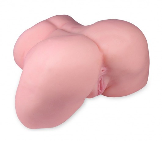 Реалистичный мастурбатор-полуторс с 2 рабочими отверстиями - S-HANDE - в Пушкино купить с доставкой