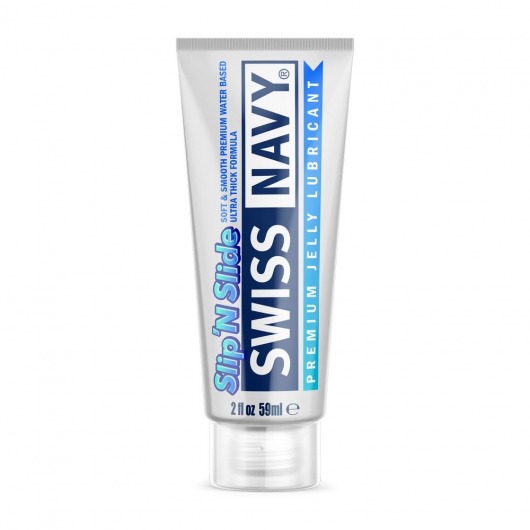 Лубрикант-желе на водной основе Premium Jelly Lubricant - 59 мл. - Swiss navy - купить с доставкой в Пушкино