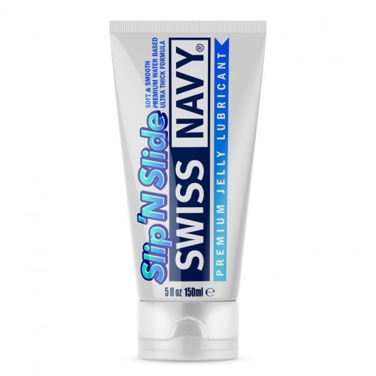 Лубрикант-желе на водной основе Premium Jelly Lubricant - 150 мл. - Swiss navy - купить с доставкой в Пушкино
