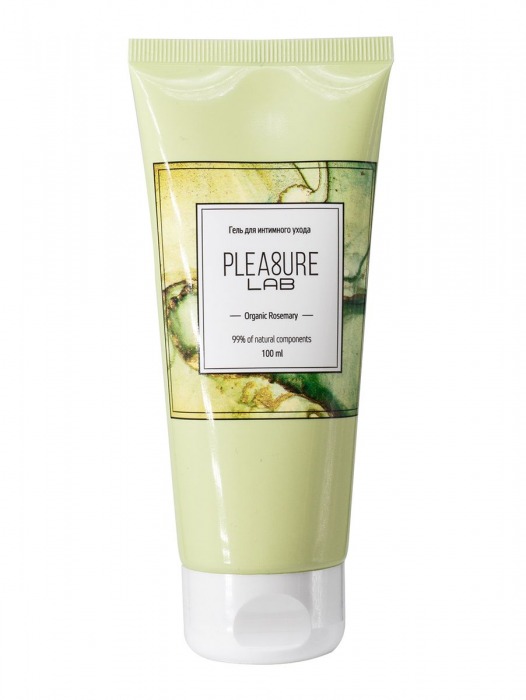 Лубрицирующий гель для интимного ухода Organic Rosemary с ароматом розмарина - 100 мл. - Pleasure Lab - купить с доставкой в Пушкино