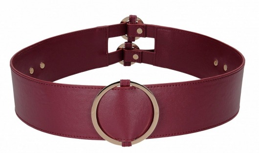 Бордовый ремень Halo Waist Belt - размер L-XL - Shots Media BV - купить с доставкой в Пушкино